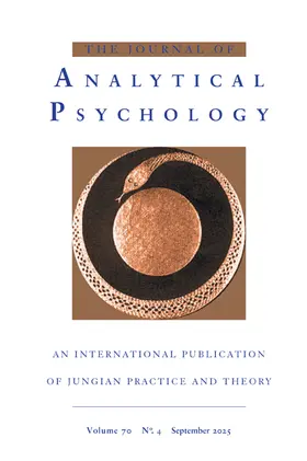  Journal of Analytical Psychology | Zeitschrift |  Sack Fachmedien