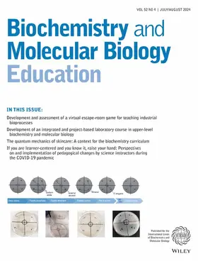 Biochemistry and Molecular Biology Education | John Wiley & Sons | Zeitschrift | www.sack.de
