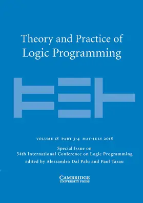  Theory and Practice of Logic Programming | Zeitschrift |  Sack Fachmedien