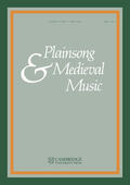  Plainsong & Medieval Music | Zeitschrift |  Sack Fachmedien