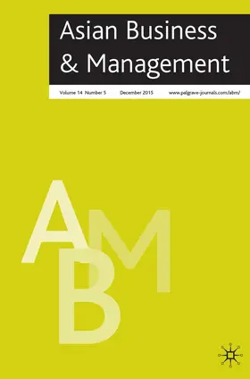 Asian Business & Management | Palgrave Macmillan | Zeitschrift | sack.de