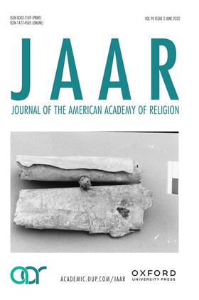  Journal of the American Academy of Religion | Zeitschrift |  Sack Fachmedien
