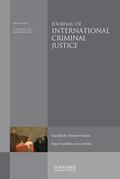  Journal of International Criminal Justice | Zeitschrift |  Sack Fachmedien