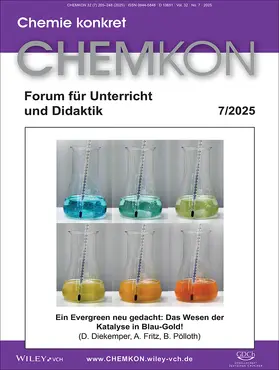 GDCh-Fachgruppe Chemieunterricht |  CHEMKON | Zeitschrift |  Sack Fachmedien