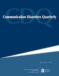  Communication Disorders Quarterly | Zeitschrift |  Sack Fachmedien