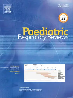 Paediatric Respiratory Reviews | W.B. Saunders | Zeitschrift | sack.de