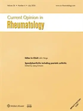 Current Opinion in Rheumatology | Lippincott | Zeitschrift | www.sack.de