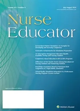  Nurse Educator | Zeitschrift |  Sack Fachmedien