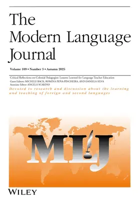 The Modern Language Journal | John Wiley & Sons | Zeitschrift | www.sack.de