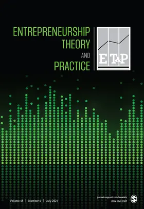  Entrepreneurship Theory and Practice | Zeitschrift |  Sack Fachmedien