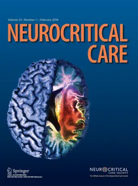 Editor-in-Chief: Michael N. Diringer |  Neurocritical Care | Zeitschrift |  Sack Fachmedien