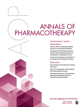  Annals of Pharmacotherapy | Zeitschrift |  Sack Fachmedien