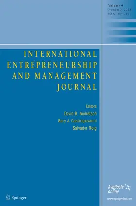  International Entrepreneurship and Management Journal | Zeitschrift |  Sack Fachmedien