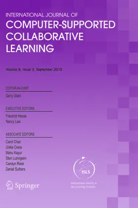  International Journal of Computer-Supported Collaborative Learning | Zeitschrift |  Sack Fachmedien