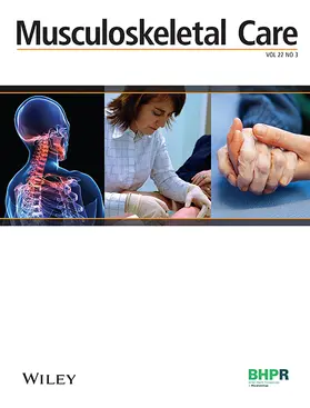  Musculoskeletal Care | Zeitschrift |  Sack Fachmedien