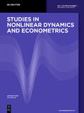 Hrsg. v. Mizrach, Bruce |  Studies in Nonlinear Dynamics & Econometrics | Zeitschrift |  Sack Fachmedien