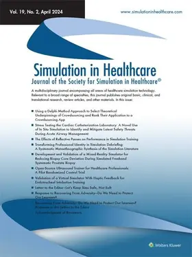 Simulation in Healthcare | Lippincott | Zeitschrift | sack.de