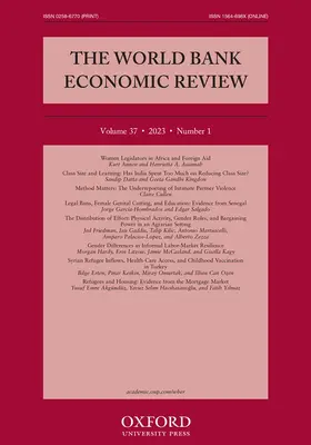  The World Bank Economic Review | Zeitschrift |  Sack Fachmedien