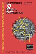 Editor-in-Chief: Terry Friesz |  Networks and Spatial Economics | Zeitschrift |  Sack Fachmedien
