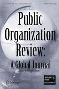 Editor-in-Chief: Ali Farazmand |  Public Organization Review | Zeitschrift |  Sack Fachmedien