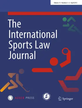 The International Sports Law Journal | Springer | Zeitschrift | www.sack.de