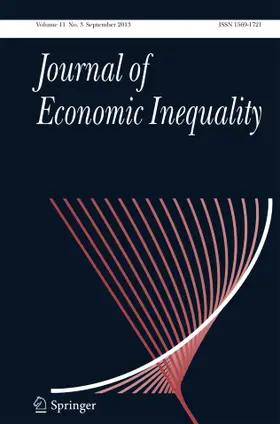 The Journal of Economic Inequality | Springer | Zeitschrift | www.sack.de