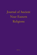  Journal of Ancient Near Eastern Religions | Zeitschrift |  Sack Fachmedien