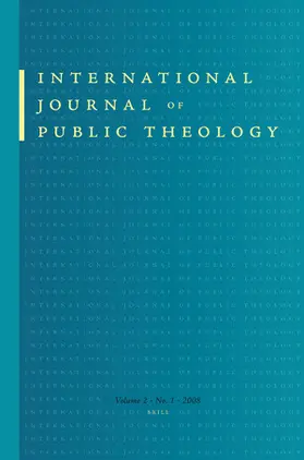 International Journal of Public Theology | Brill | Zeitschrift | sack.de