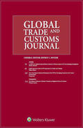  Global Trade and Customs Journal | Zeitschrift |  Sack Fachmedien