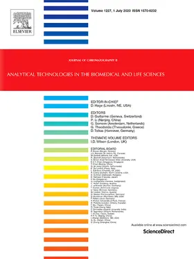  Journal of Chromatography B | Zeitschrift |  Sack Fachmedien