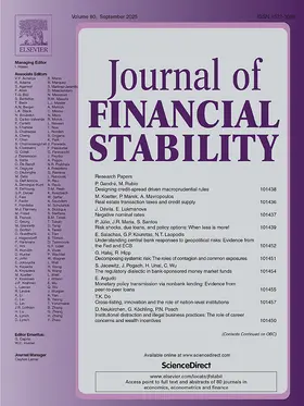  Journal of Financial Stability | Zeitschrift |  Sack Fachmedien