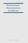  International Organizations Law Review | Zeitschrift |  Sack Fachmedien