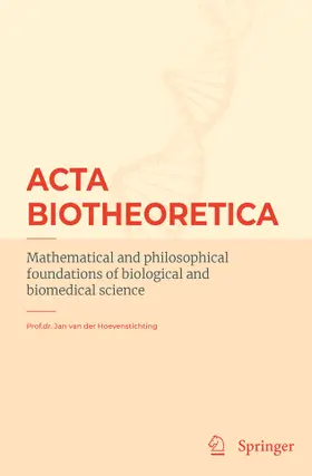 Acta Biotheoretica | Springer | Zeitschrift | www.sack.de