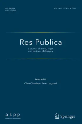 Editors-in-Chief: P. Cook / S. Laegaard |  Res Publica | Zeitschrift |  Sack Fachmedien