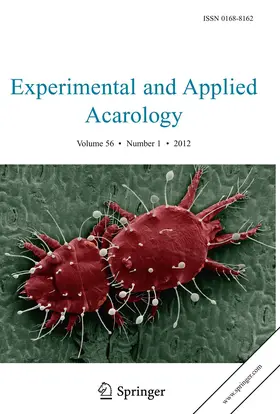 Editor-in-Chief: Jan Bruin |  Experimental and Applied Acarology | Zeitschrift |  Sack Fachmedien