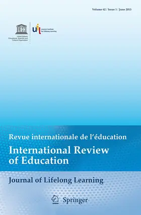 International Review of Education | Springer | Zeitschrift | www.sack.de