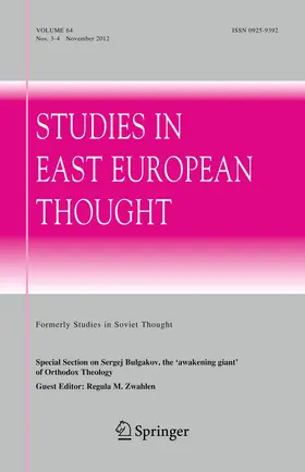 Editor-in-Chief: Edward M. Swiderski |  Studies in East European Thought | Zeitschrift |  Sack Fachmedien