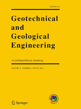 Main Editors: T.B. Edil / P.G. Marinos |  Geotechnical and Geological Engineering | Zeitschrift |  Sack Fachmedien