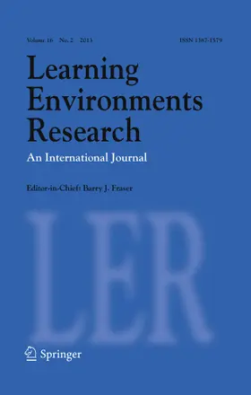 Editor-in-Chief: Barry Fraser |  Learning Environments Research | Zeitschrift |  Sack Fachmedien