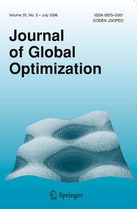 Journal of Global Optimization | Springer | Zeitschrift | sack.de