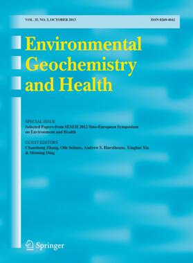 Environmental Geochemistry and Health | Springer | Zeitschrift | sack.de