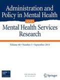 Editor-in-Chief: Leonard Bickman |  Administration and Policy in Mental Health and Mental Health Services Research | Zeitschrift |  Sack Fachmedien