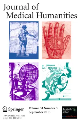 Editor: Therese Jones |  Journal of Medical Humanities | Zeitschrift |  Sack Fachmedien