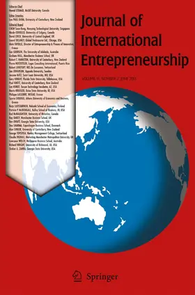 Journal of International Entrepreneurship | Springer | Zeitschrift | sack.de