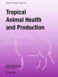 Editor-in-Chief: Andre M. Almeida |  Tropical Animal Health and Production | Zeitschrift |  Sack Fachmedien