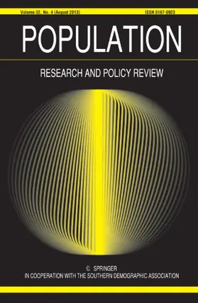 Editor: J.S. Cossman / C.S. Sparks |  Population Research and Policy Review | Zeitschrift |  Sack Fachmedien