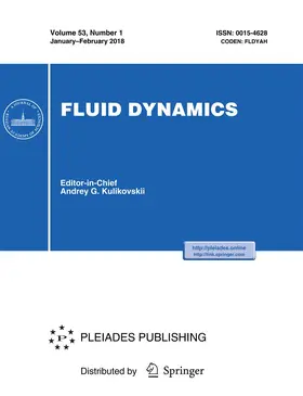 Editor-in-Chief: Andrei G. Kulikovskii |  Fluid Dynamics | Zeitschrift |  Sack Fachmedien