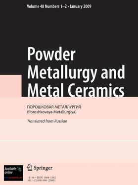 Powder Metallurgy and Metal Ceramics | Springer | Zeitschrift | sack.de