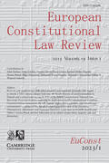  European Constitutional Law Review | Zeitschrift |  Sack Fachmedien