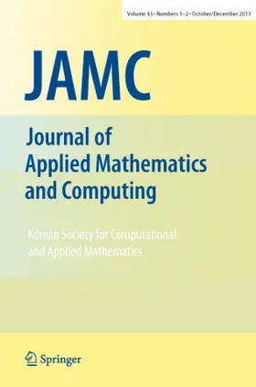 Journal of Applied Mathematics and Computing | Springer | Zeitschrift | www.sack.de